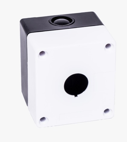 5BPA1B CAIXA PLASTICA VAZIA PARA BOTOEIRA 1 FURO TRON°°