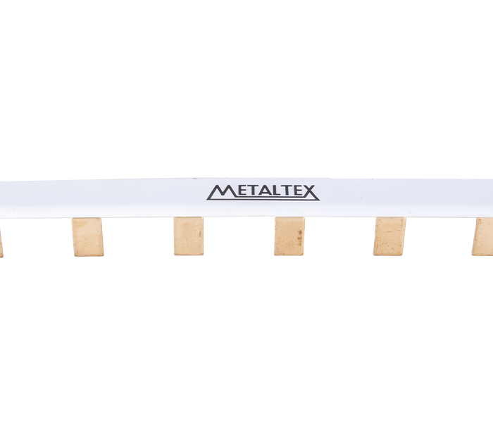 NC1P100A BARRAMENTO DE FASE UNIPOLAR 100A PARA DISJUNTOR DIN METALTEX°°