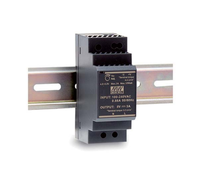 HDR-30-12 FONTE CHAVEADA MEAN WELL 30W MONTAGEM EM TRILHO DIN - 85/264V 12V-2A METALTEX °°