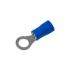 TERMINAL OHAL PRE-ISOLADO AZUL 1,5-2,5 MM M6 - 100 PC - RV2-6 BLUE °°