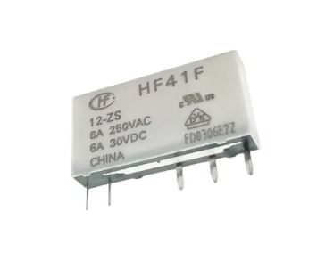 RELE ACOPLADOR SLIM 5 PINOS HF41F 24-ZS 24V HONGFA RELAY°°
