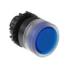 BOTAO CSW-BFI4-20000000- FE26-3VF FACEADO ILUMINADO PULSADOR AZUL 22 mm DE RESINA TERMOPLASTICA 24V 50/60Hz-CC WEG°°